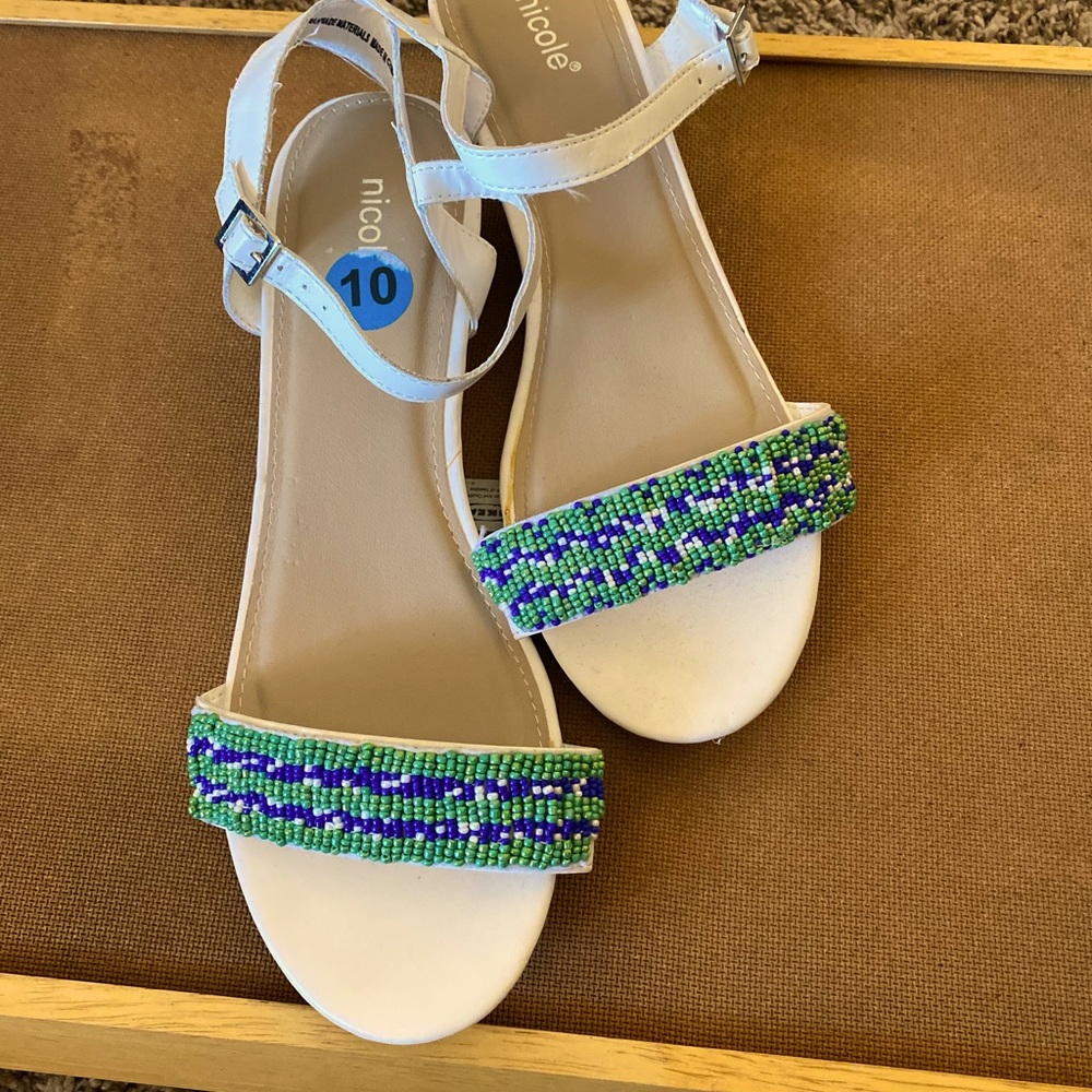Woman’s sandals 1&1/2” wedge heel
